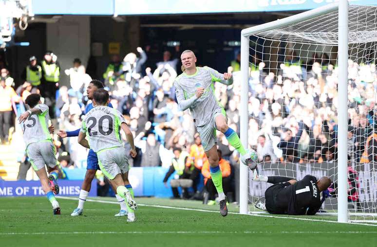 Manchester City, de Erling Haaland pode ter nova virada hist&oacute;rica na Premier League &ndash;