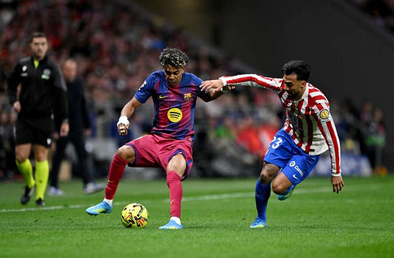 Atletico de Madrid x Barcelona pelo Campeonato Espanhol &ndash;