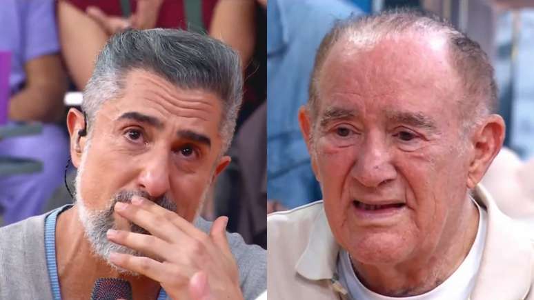 கால்டிரோவில் மார்கோஸ் மியோன் மற்றும் ரெனாடோ அராகோ (இனப்பெருக்கம்/டிவி குளோபோ)