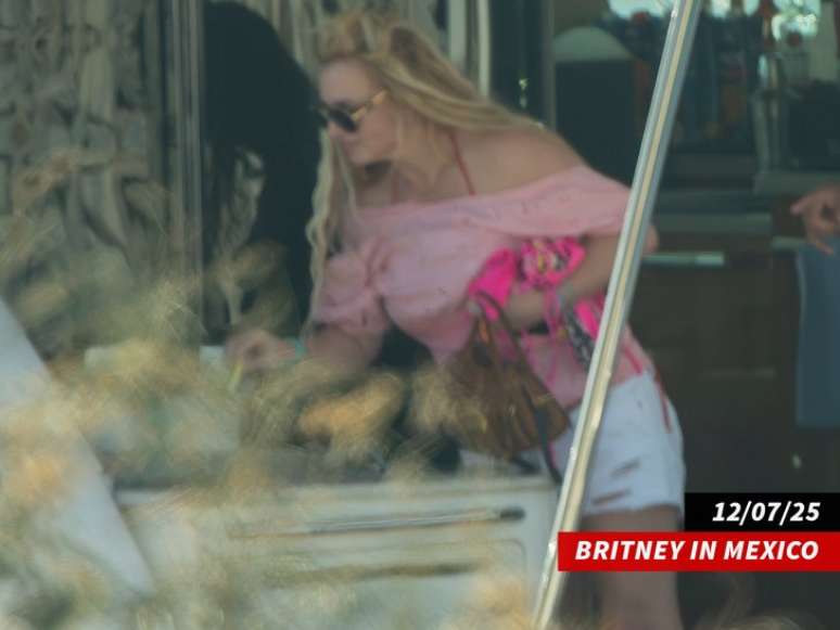 Britney Spears no backgrid do M&eacute;xico
