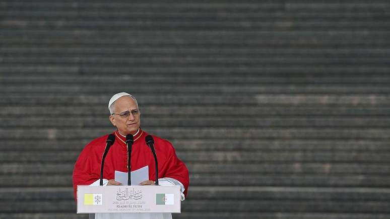 Papa durante visita a Arg&eacute;lia 