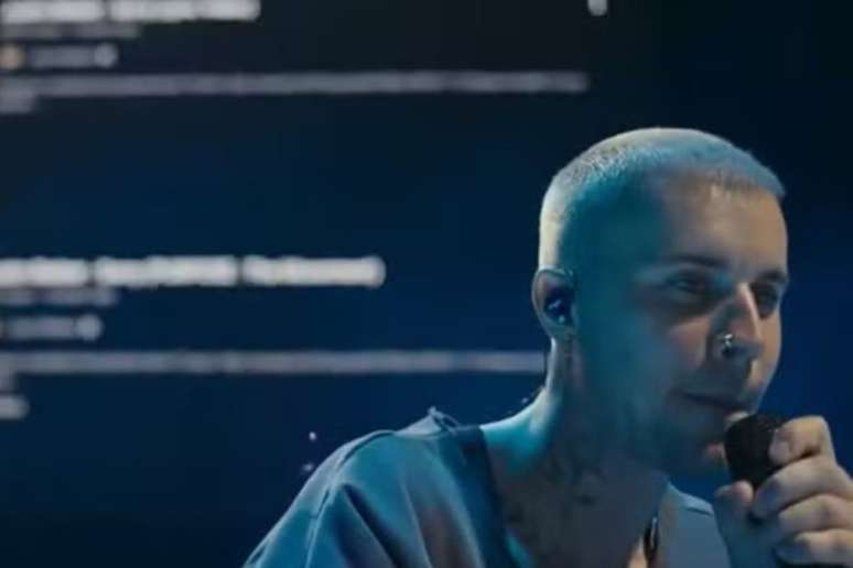 Justin Bieber no palco do Coachella