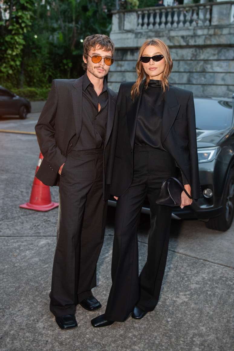 Jo&atilde;o Lucas e Sasha Meneghel 