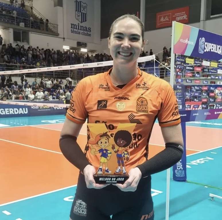 Caitie Baird, atleta do Osasco Voleibol Clube 