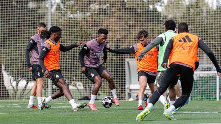 Atividade de prepara&ccedil;&atilde;o do time merengue antes da partida decisiva em Munique &ndash;