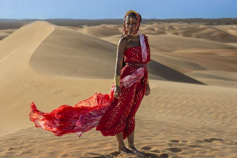 Alika (Duda Santos) em &ldquo;A Nobreza do Amor (