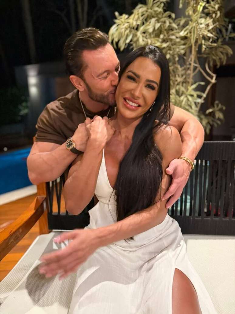 Gracyanne Barbosa e Gabriel Cardoso