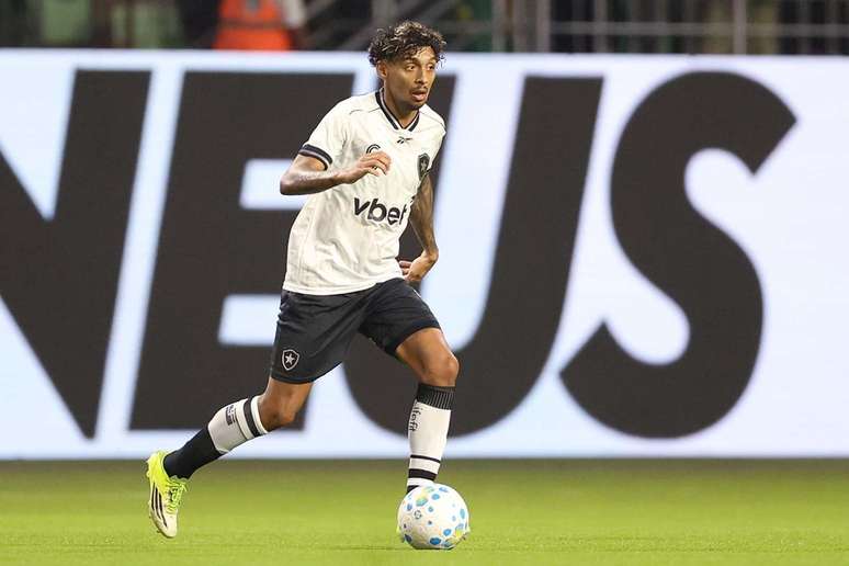 Medina durante a partida contra o Palmeiras &ndash;