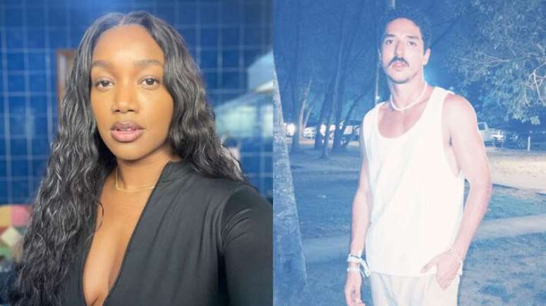 Iza e Jo&atilde;o Vitor Silva