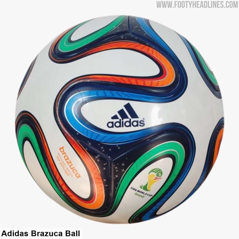 Brazuca, a bola da Copa do Mundo masculina de 2014 
