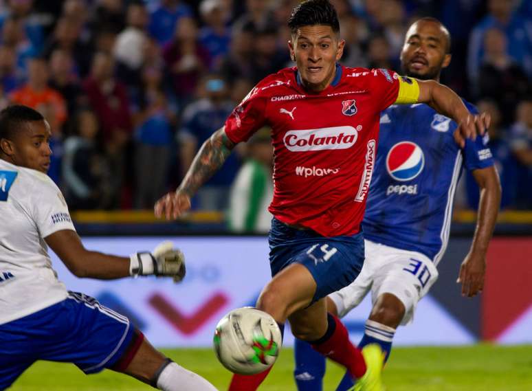 Independiente Medellin க்காக ஜெர்மன் கேனோ நடவடிக்கை