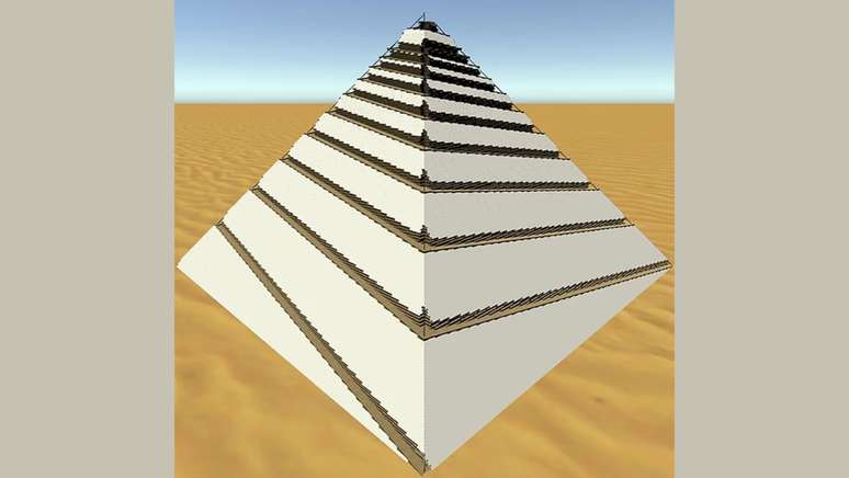 Estudo recente sugere um sistema interno de polias e contrapesos para erguer os blocos das Pir&acirc;mides de Giz&eacute;