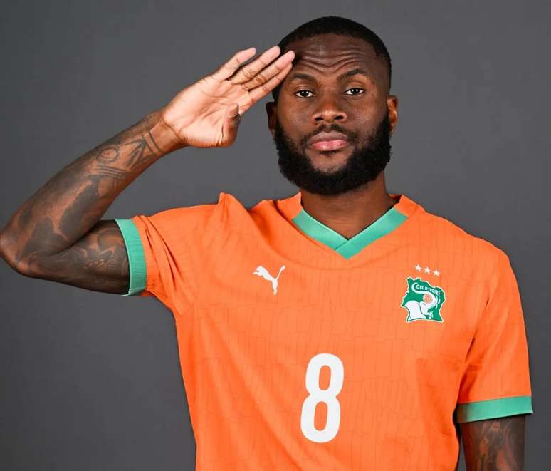 Kessi&eacute; &eacute; o capit&atilde;o da sele&ccedil;&atilde;o marfinense &ndash;