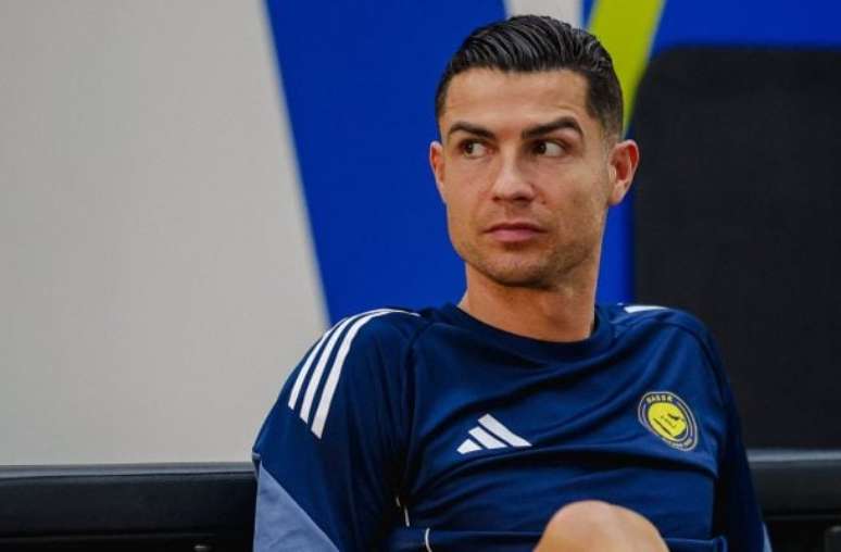Divulga&ccedil;&atilde;o/Al-Nassr - Legenda: Cristiano Ronaldo atuou no sacrif&iacute;cio em jogo do Al Nassr