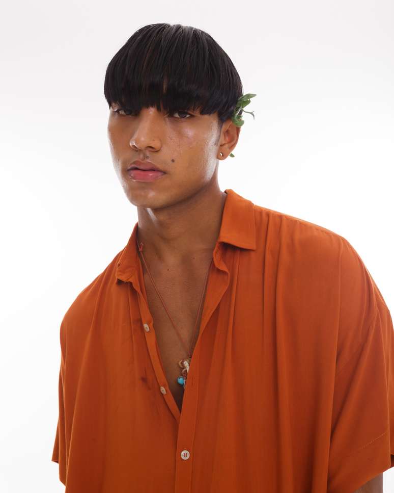 Modelo do Rio Fashion Week 