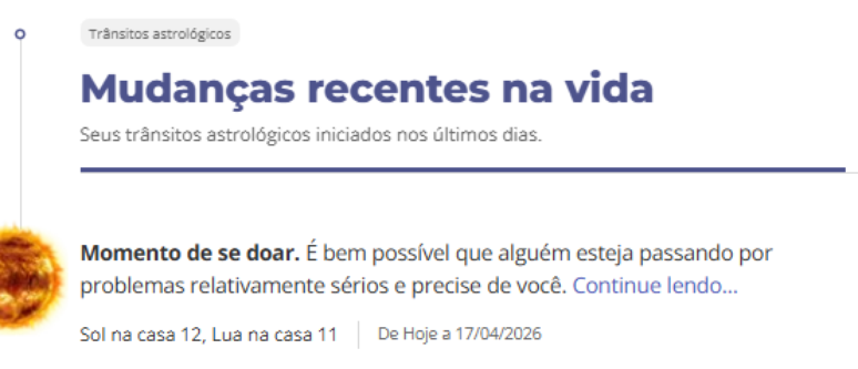 lua nova no horoscopo personalizado
