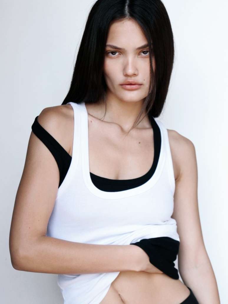 Modelo do Rio Fashion Week 