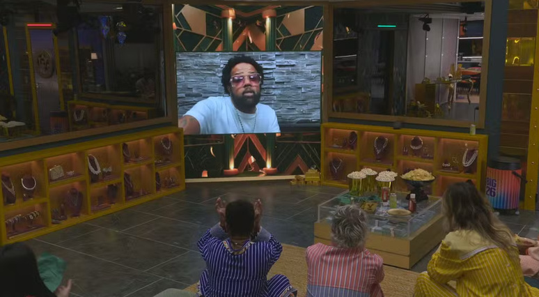 Participantes recebem recados de famosos no BBB 26