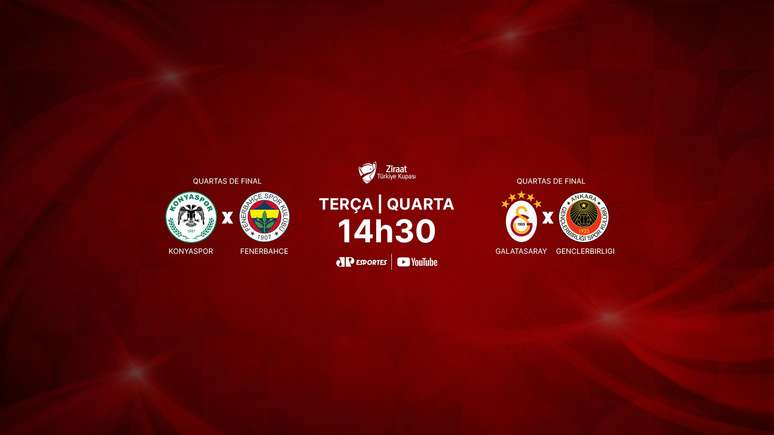 A Jovem Pan anunciou a transmiss&atilde;o exclusiva da Copa da Turquia &ndash; 