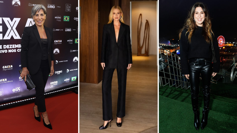 Gloria Pires, Marina Ruy Barbosa e Fernanda Paes Leme 