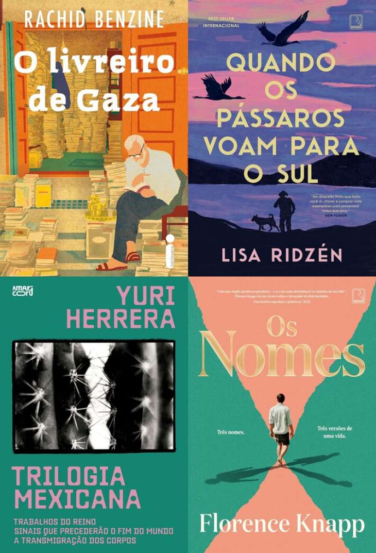 Entre as dicas de leitura, obra de marroquino, sueca, mexicano e brit&acirc;nica