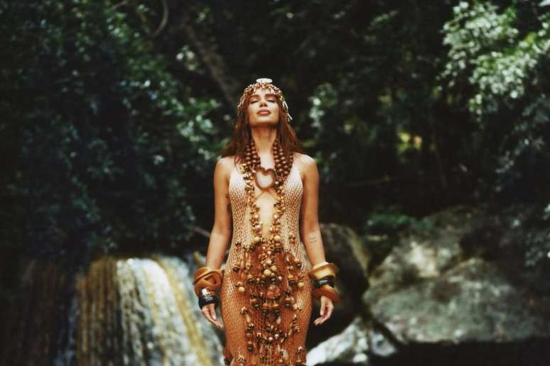 Anitta, cantora, em ensaio para seu novo &aacute;lbum