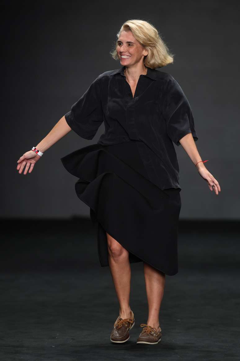 Estilista Monique Argalji no Rio Fashion Week 