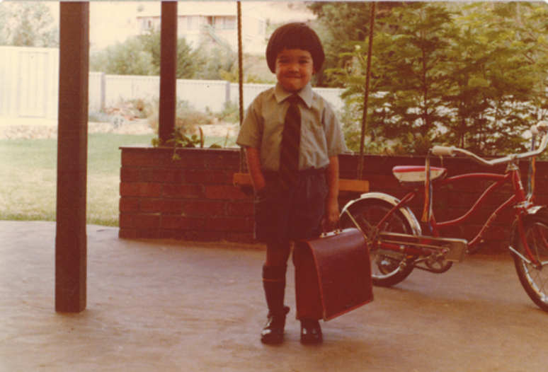 Tao diz que sempre gostou de n&uacute;meros, jogos e coisas com regras muito precisas. Esta foto &eacute; de 1979.