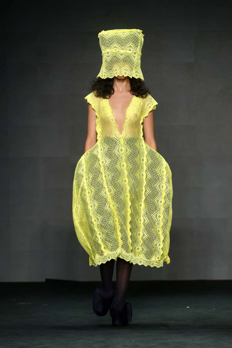 Desfile da Argalji no Rio Fashion Week 