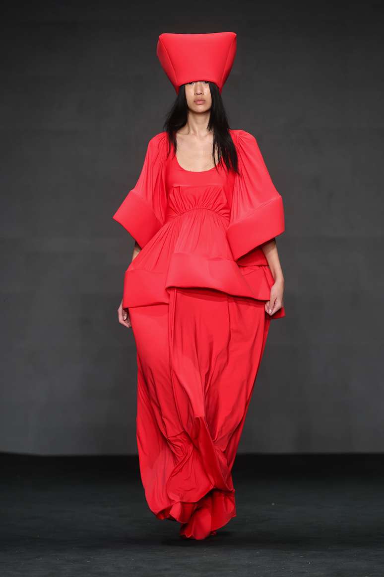 Desfile da Argalji no Rio Fashion Week 