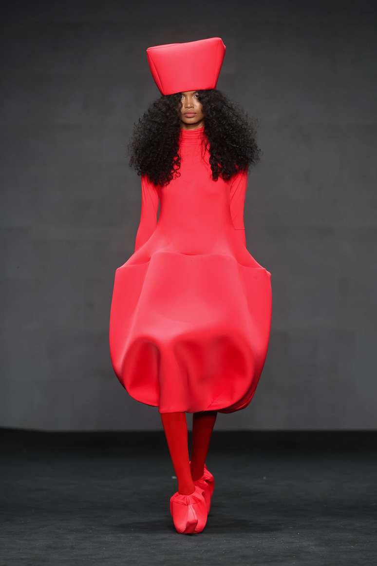 Desfile da Argalji no Rio Fashion Week 