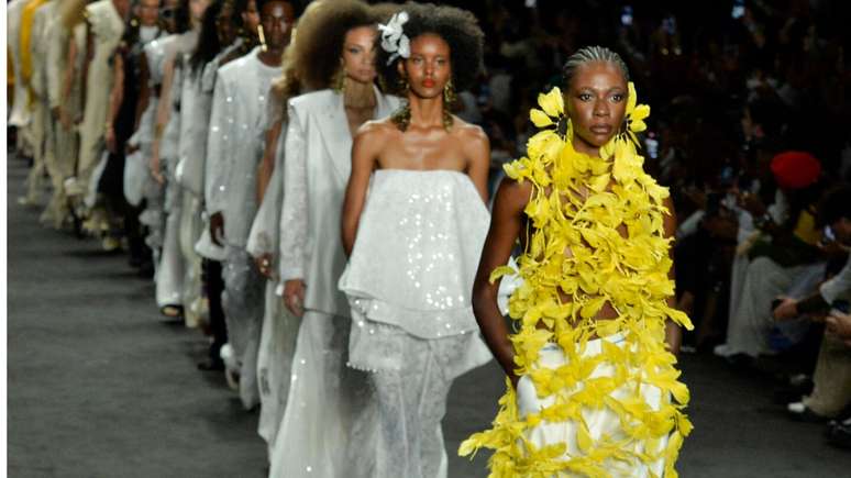 Desfile da grife Apartamento 03 no Rio Fashion Week 