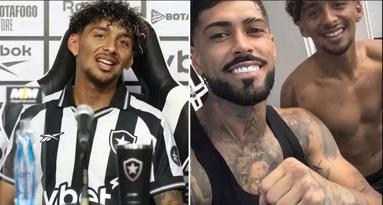 Cristian Medina, do Botafogo, vira alvo de ataques homof&oacute;bicos ap&oacute;s foto com piercing no umbigo