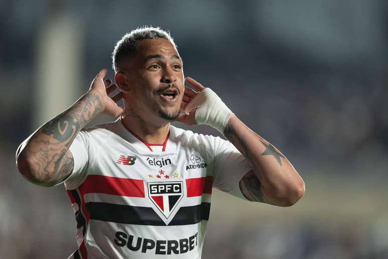 Luciano abriu o placar para o S&atilde;o Paulo contra o Vasco