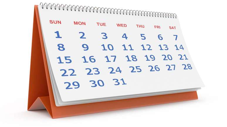 Calend&aacute;rio &ndash; depositphotos.com / Alexynder