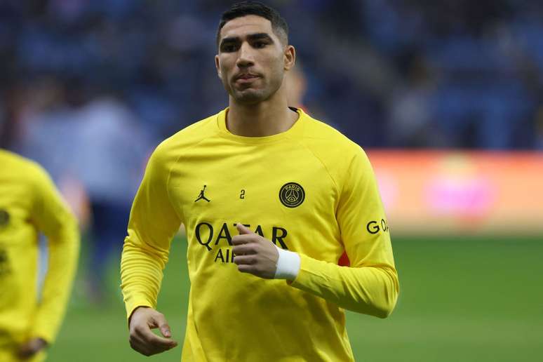 Achraf Hakimi, lateral do PSG 