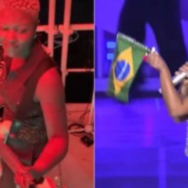 Baixista de Sabrina Carpenter compartilha v&iacute;deo de &ldquo;Espresso&rdquo; no Lollapalooza Brasil