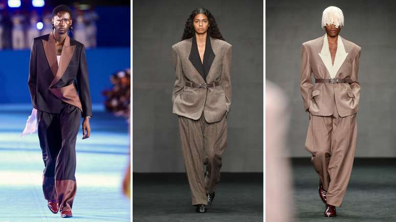 Looks das grifes Misci e Lucas Le&atilde;o