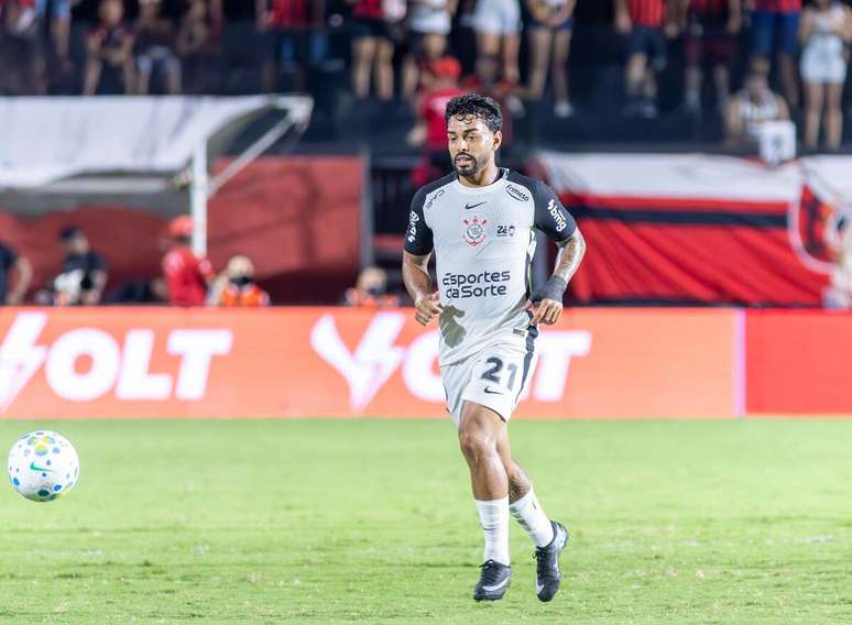 Bidu (Corinthians) durante jogo contra o Vit&oacute;ria, no dia 18.04.2026