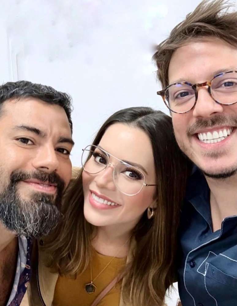 Pedro Andrade, Sandy e Fabio Porchat