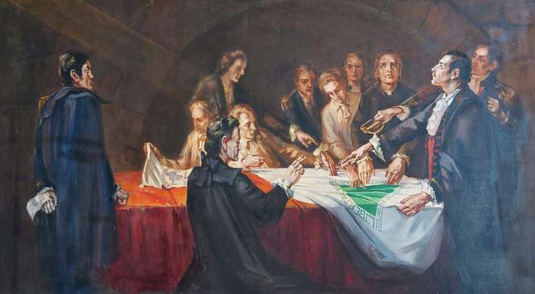 Para historiadores, a Inconfid&ecirc;ncia Mineira teve influ&ecirc;ncia da Revolu&ccedil;&atilde;o Americana