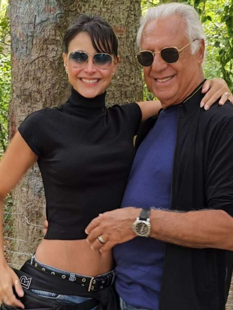 Alexandra Martins e Antonio Fagundes