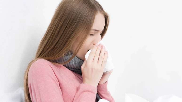 Nariz entupido &ndash; depositphotos.com / AndrewLozovyi