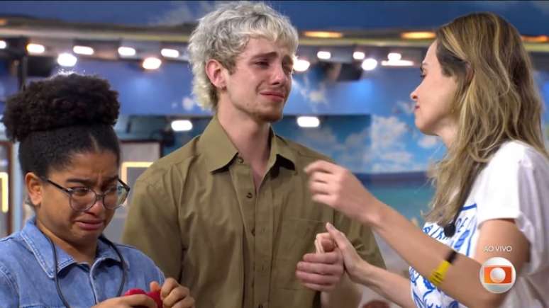 Partiipantes do BBB 26 choram ap&oacute;s a elimina&ccedil;&atilde;o de Samira