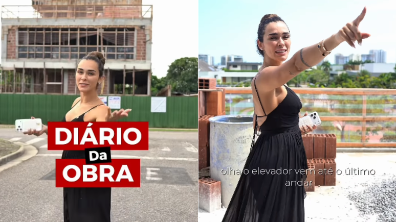 Tain&aacute; Milit&atilde;o atualiza andamento de obras em mans&atilde;o no Rio