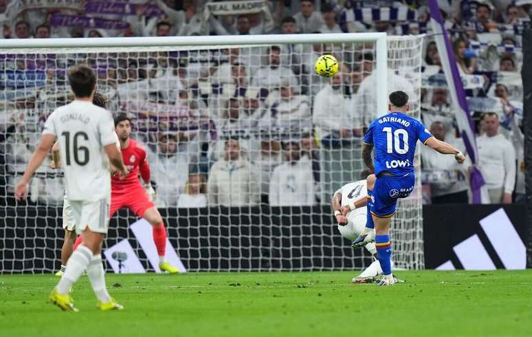 Getafe venceu o Real Madrid no Bernab&eacute;u (Photo by Angel Martinez/Getty Images)