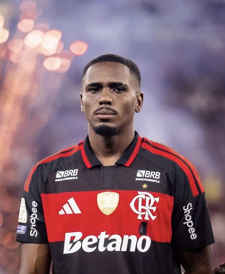 Evertton Ara&uacute;jo, volante do Flamengo 