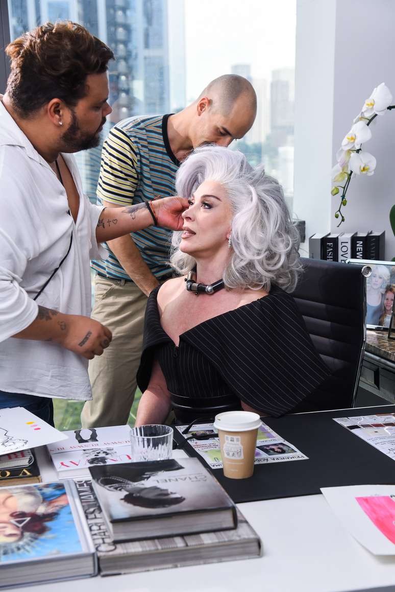 Claudia Raia como Miranda Priestly, para o musical &ldquo;O Diabo Veste Prada&rdquo; 