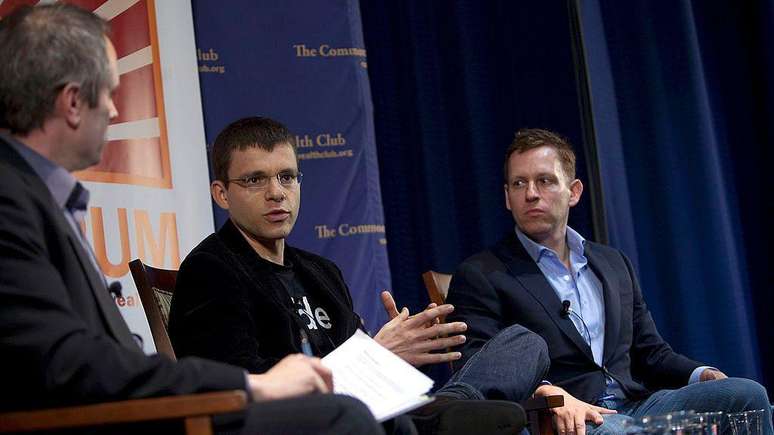 Max Levchin e Peter Thiel s&atilde;o os fundadores da empresa que se transformaria no PayPal