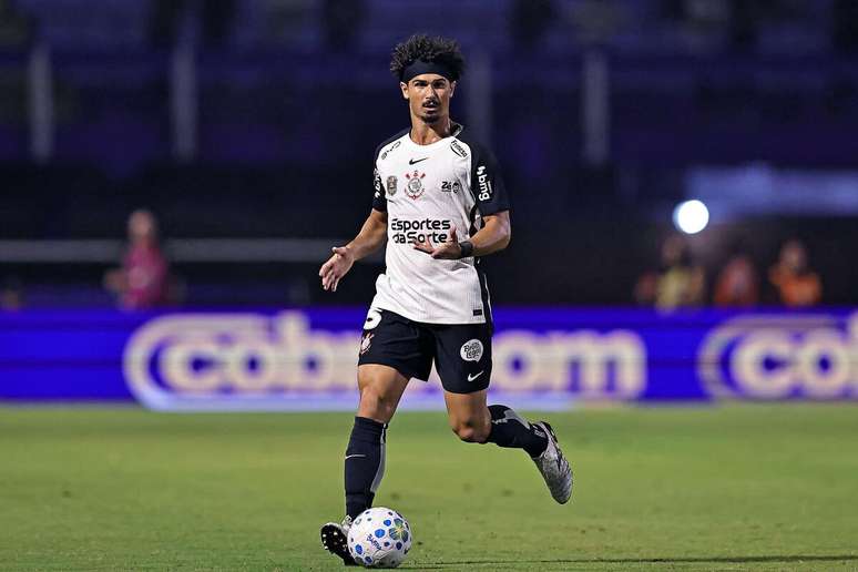 Andr&eacute; Ramalho (Corinthians) durante jogo contra o Barra, no dia 21.04.2026. 